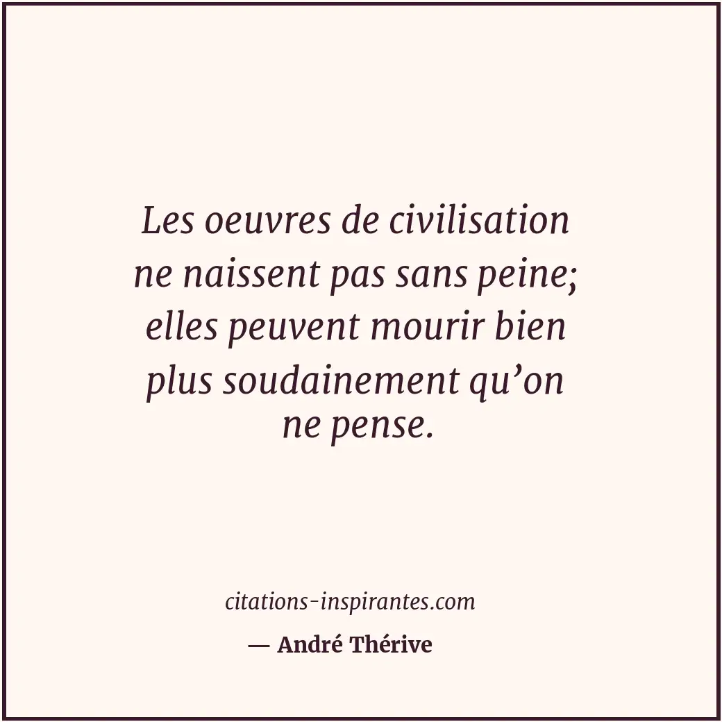 Citation de André Thérive