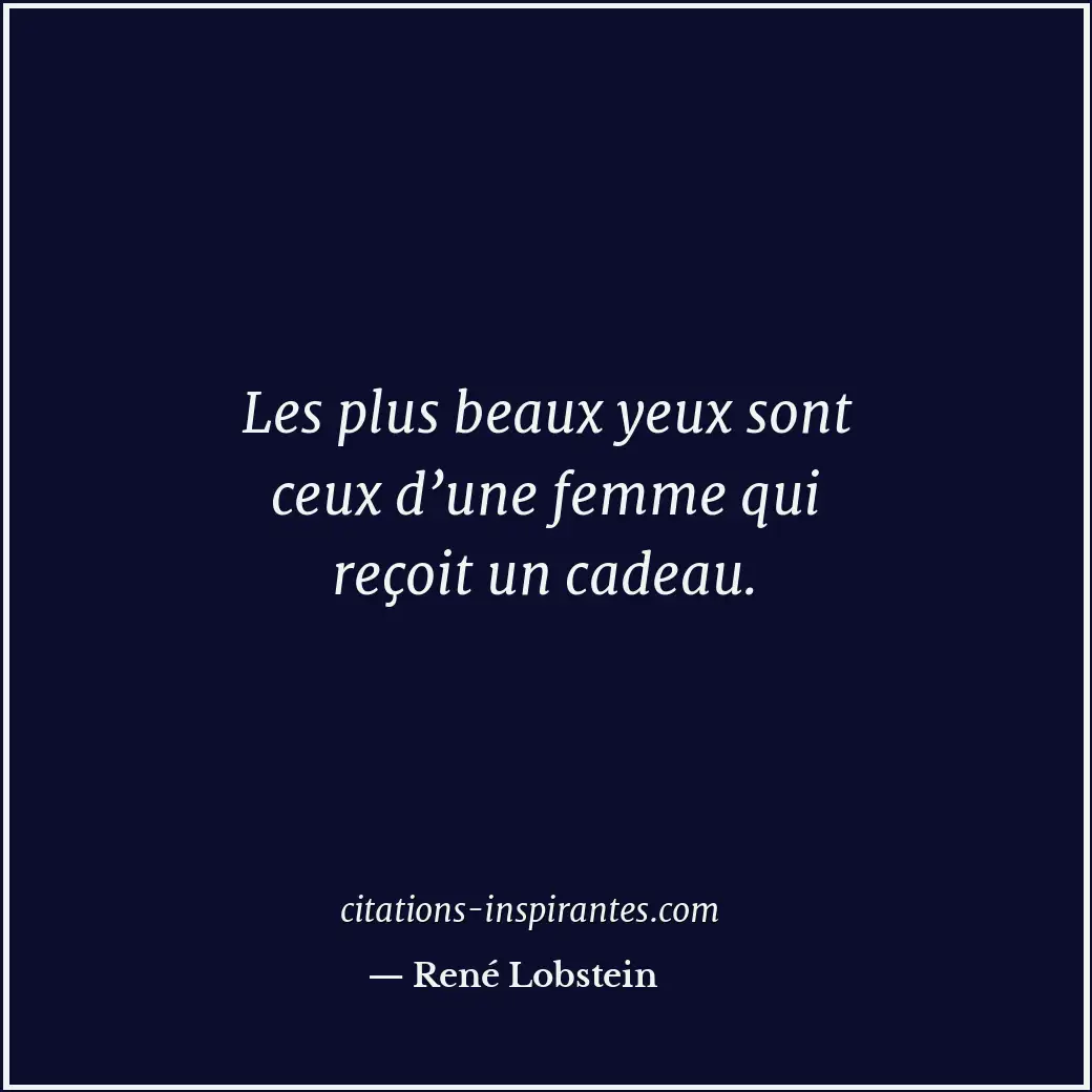 Citation de René Lobstein