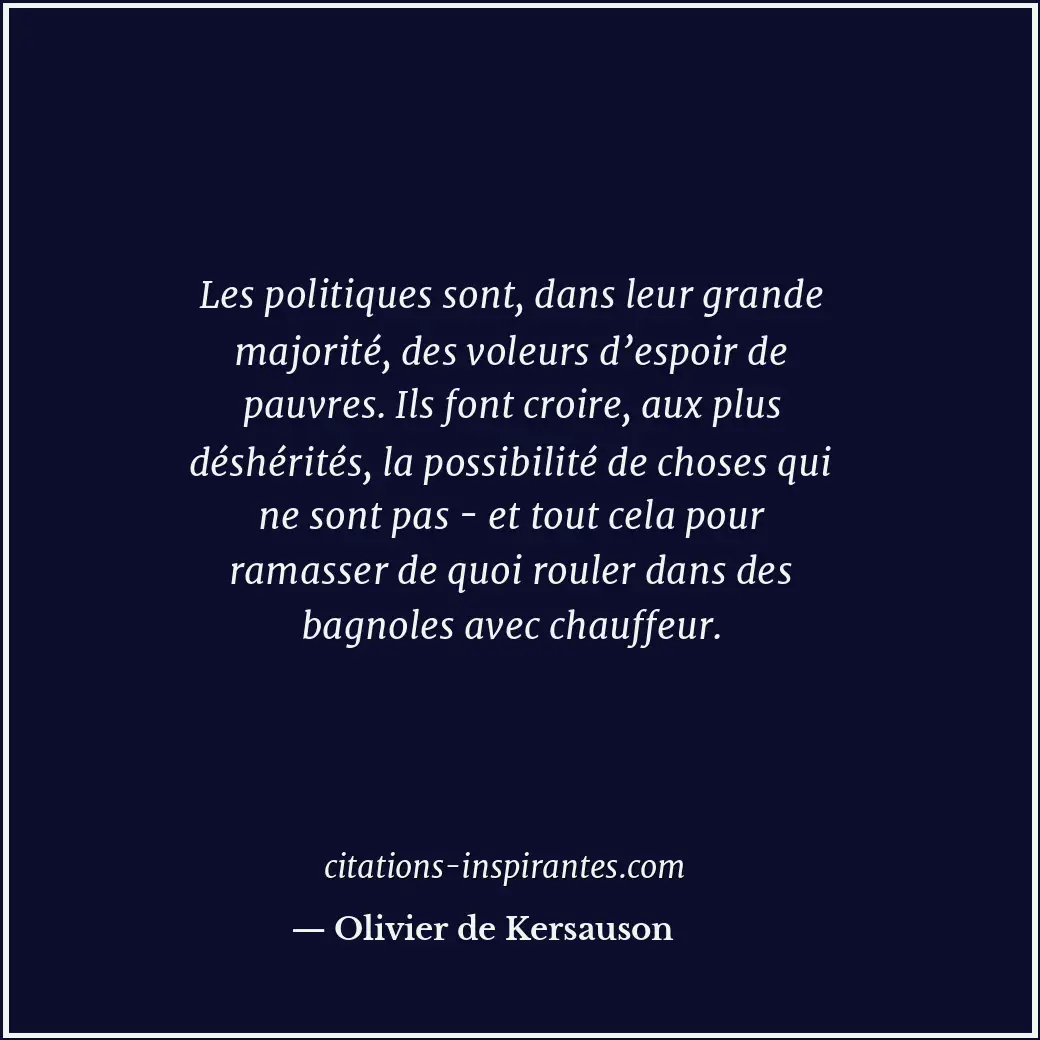 Citation de Olivier de Kersauson