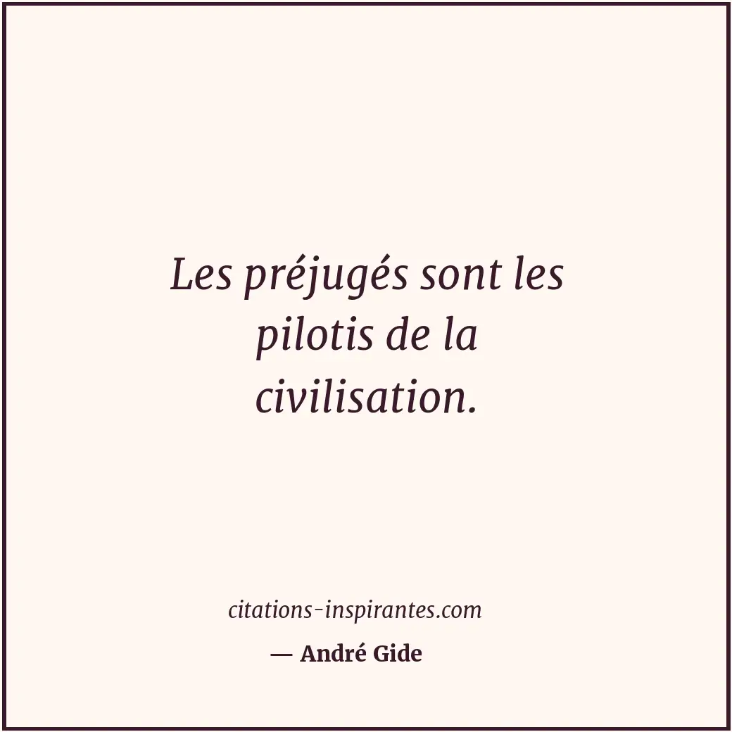 Citation de André Gide