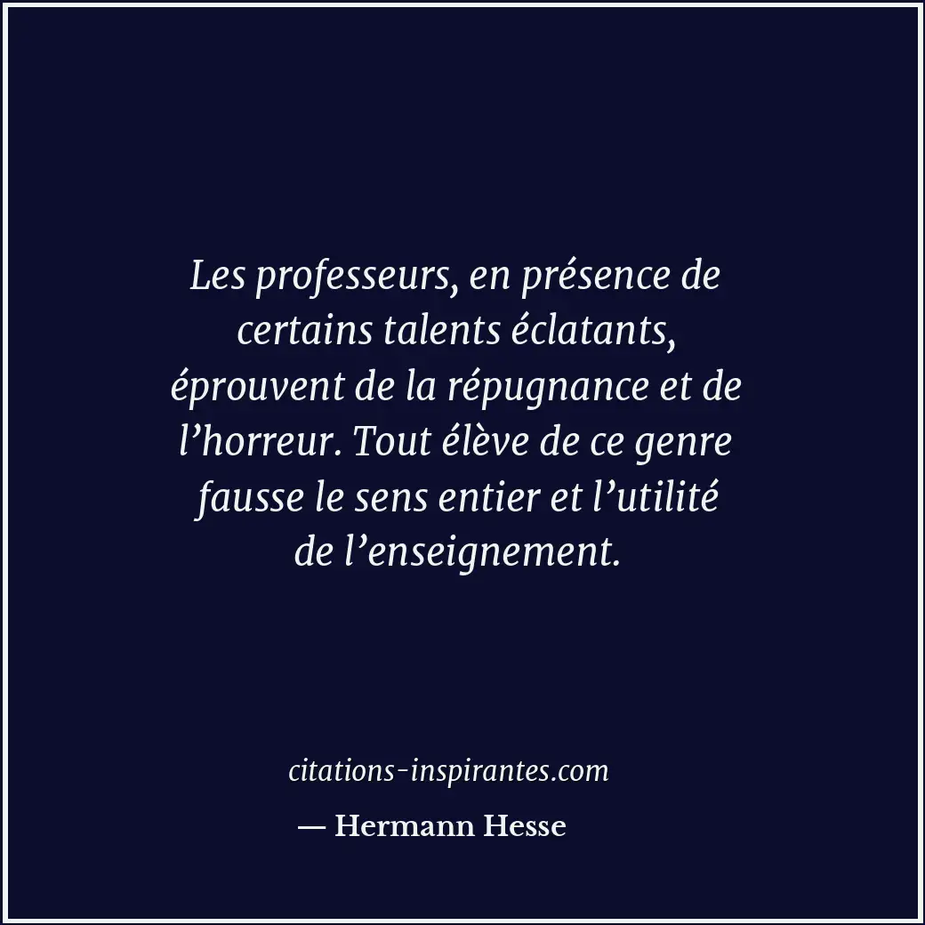 Citation de Hermann Hesse