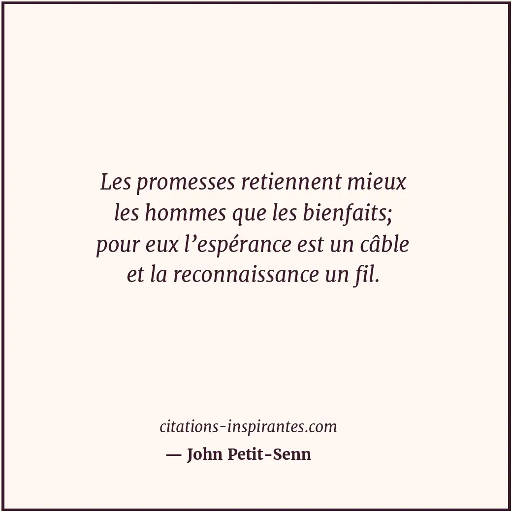 Citation de John Petit-Senn
