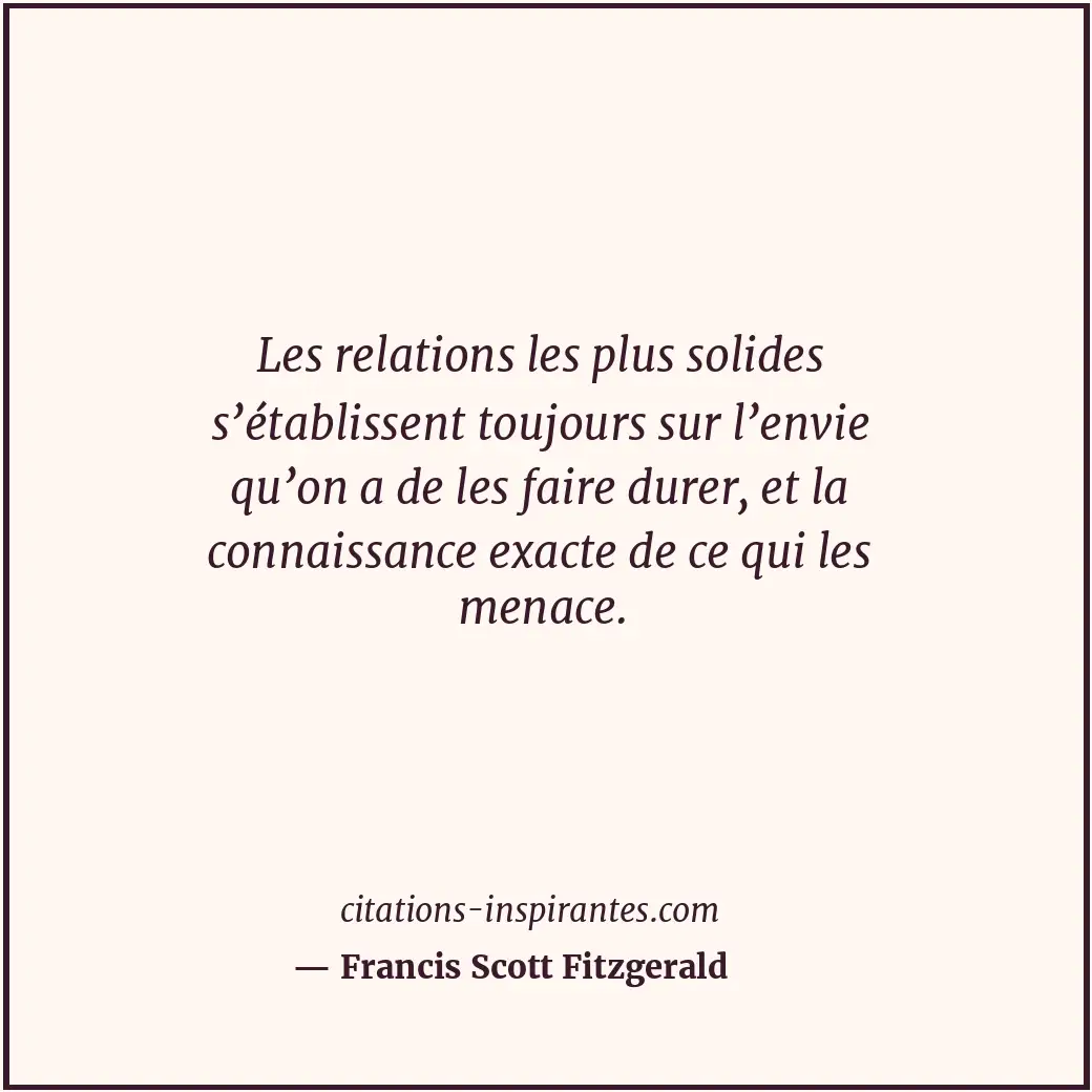 Citation de Francis Scott Fitzgerald