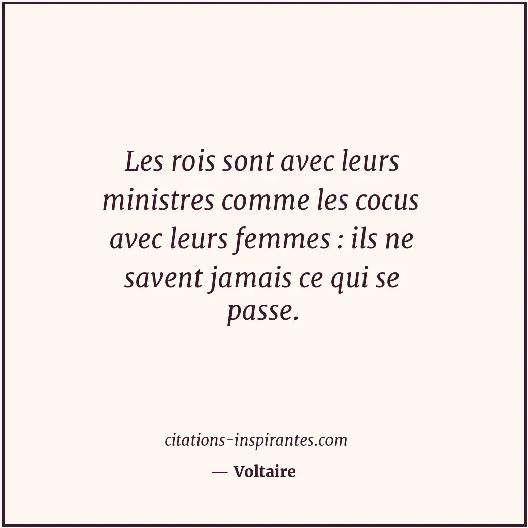 Citation de Voltaire