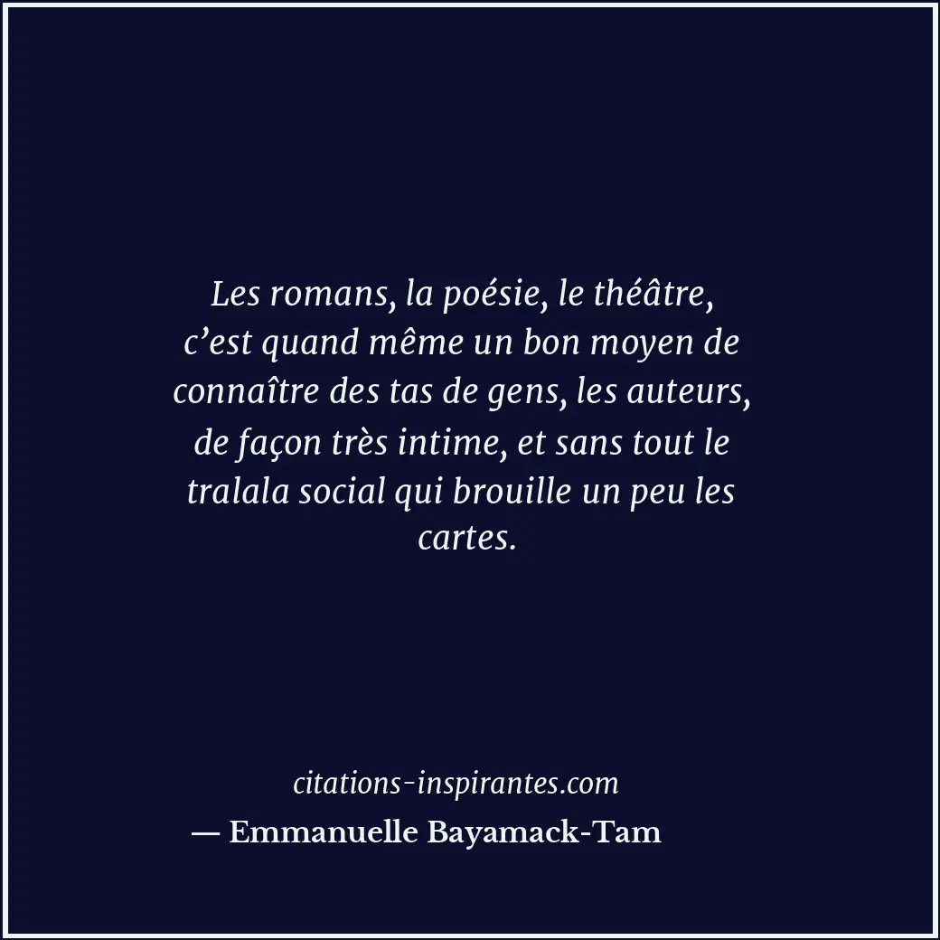 Citation de Emmanuelle Bayamack-Tam