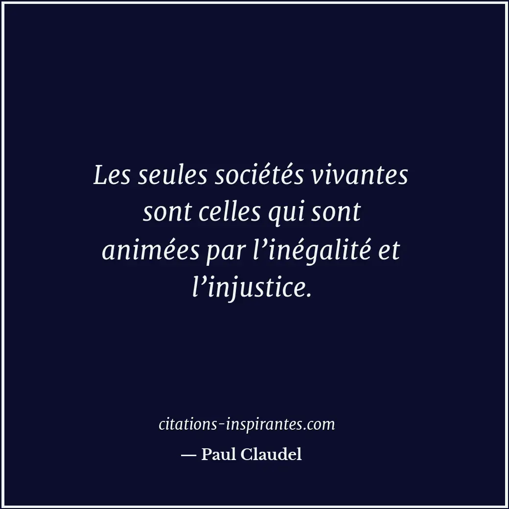 Citation de Paul Claudel