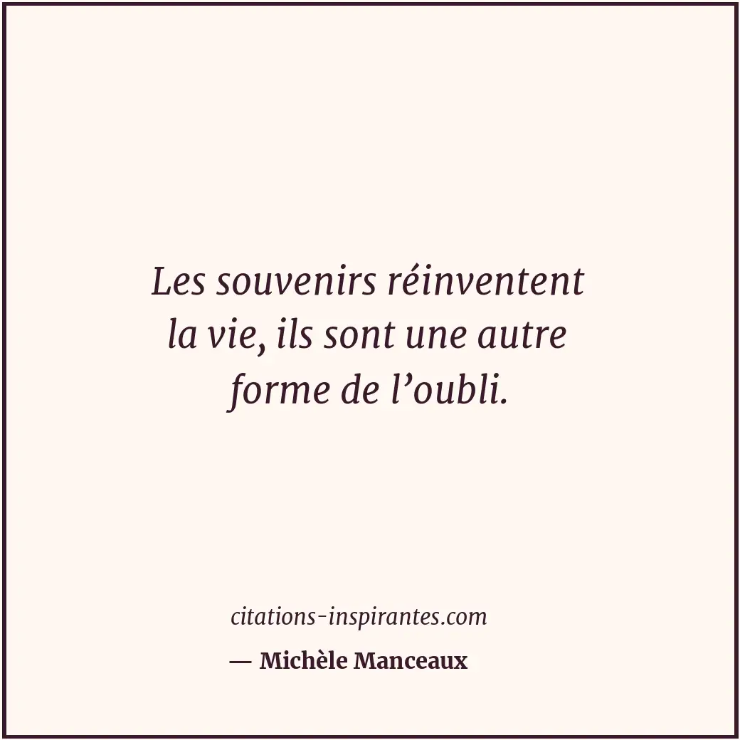 Citation de Michèle Manceaux