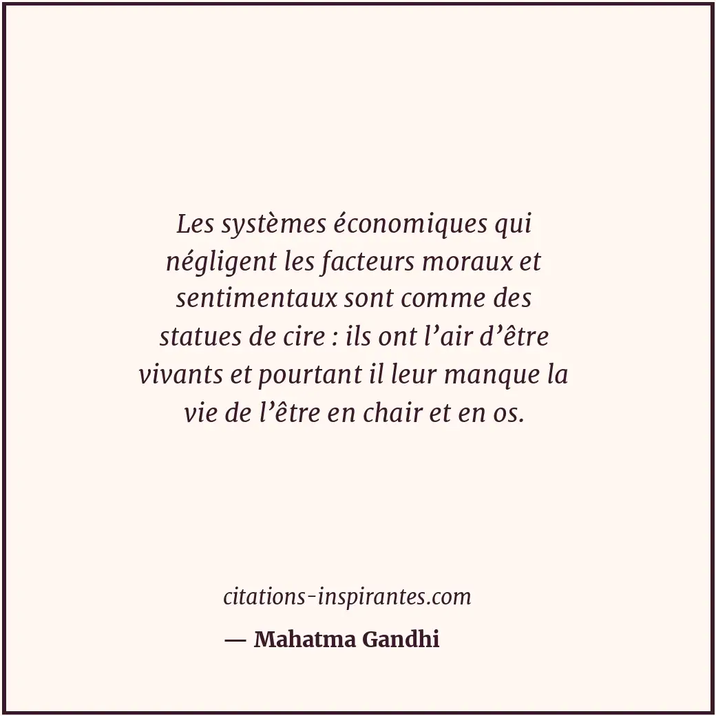 Citation de Mahatma Gandhi