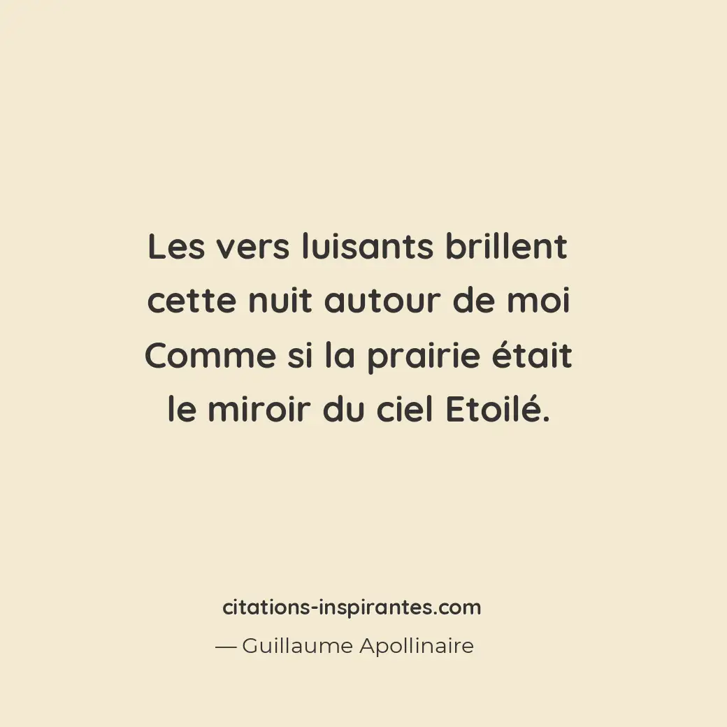 Citation de Guillaume Apollinaire