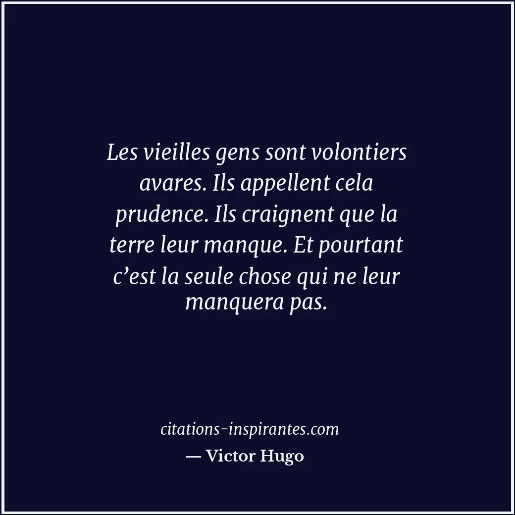 Citation de Victor Hugo