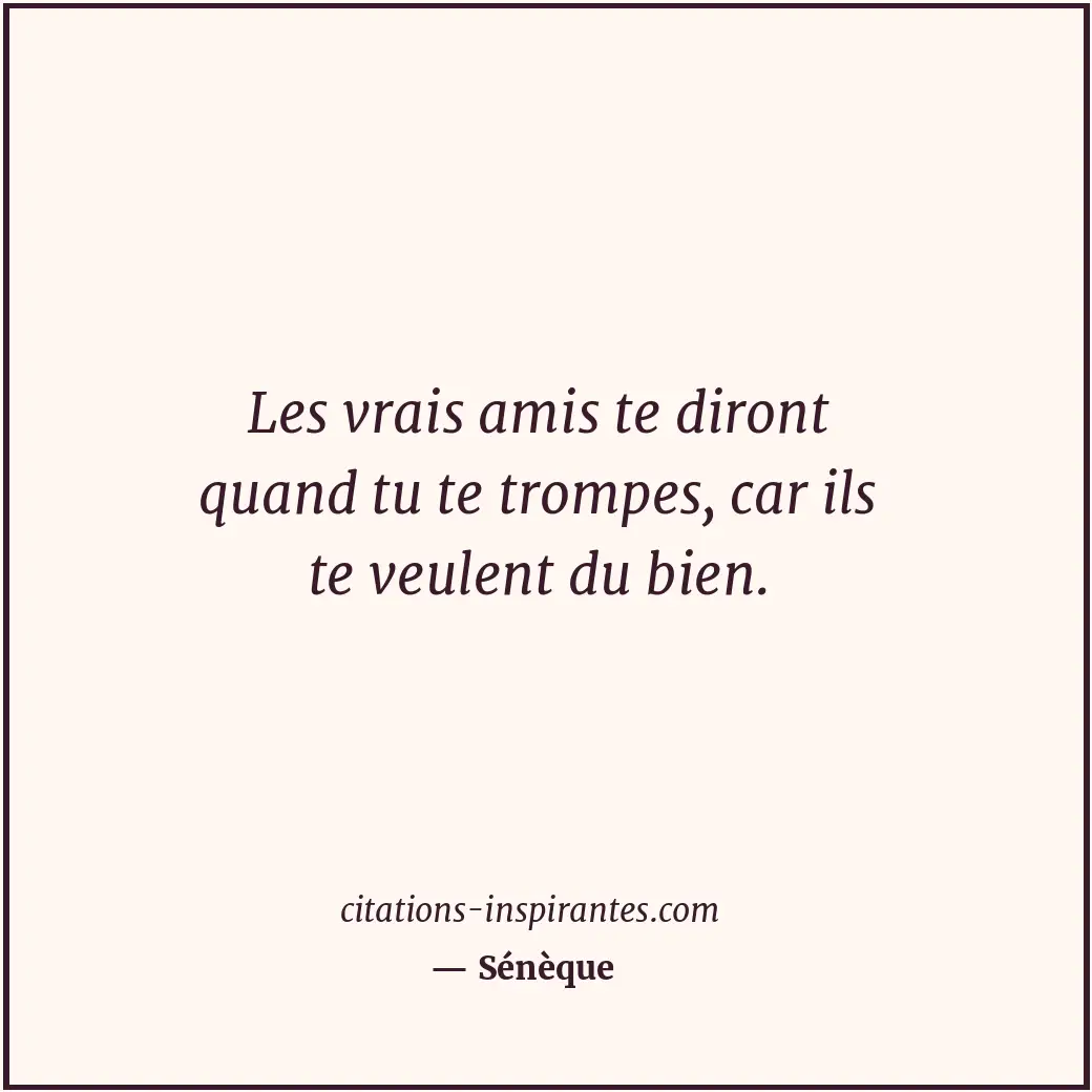 Citation de Sénèque