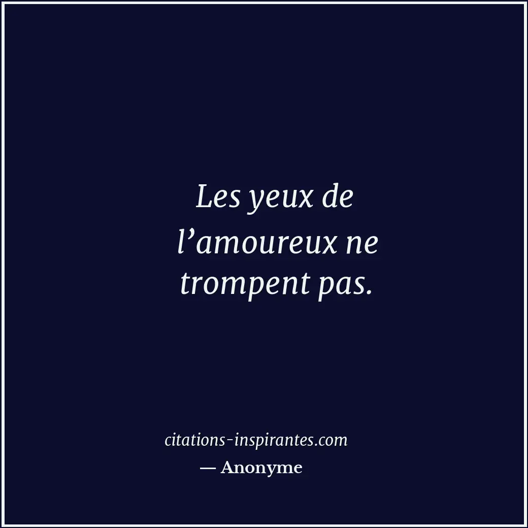 Citation de Anonyme