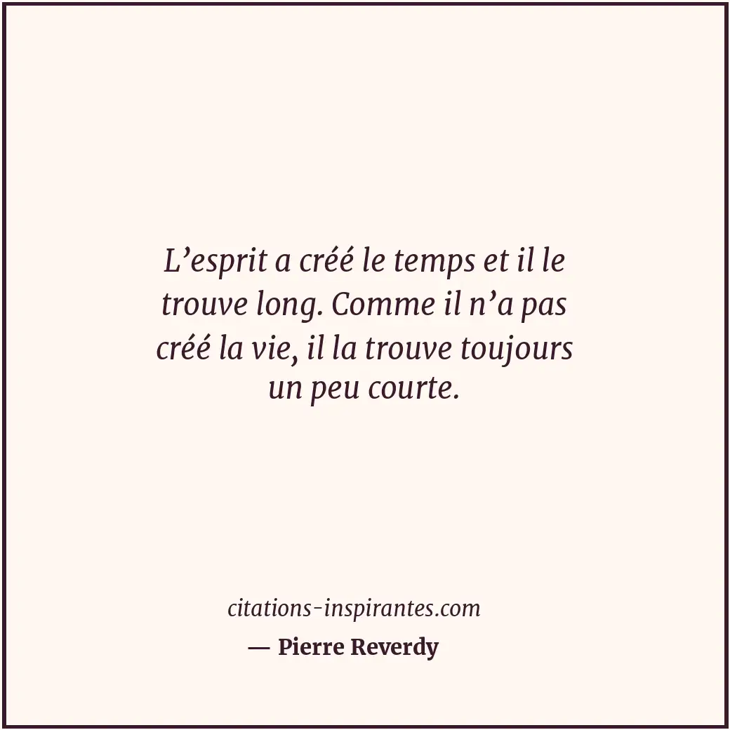 Citation de Pierre Reverdy