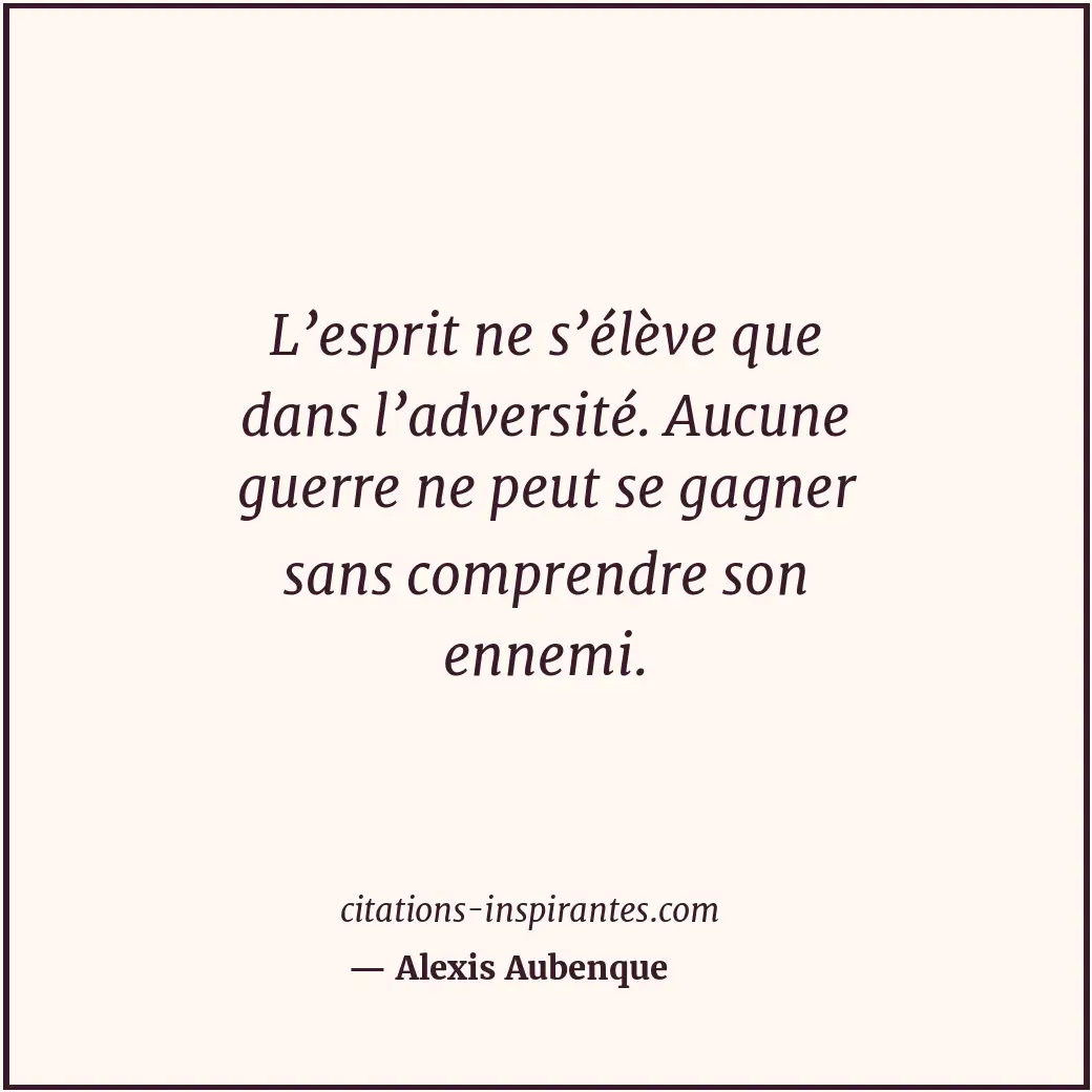 Citation de Alexis Aubenque