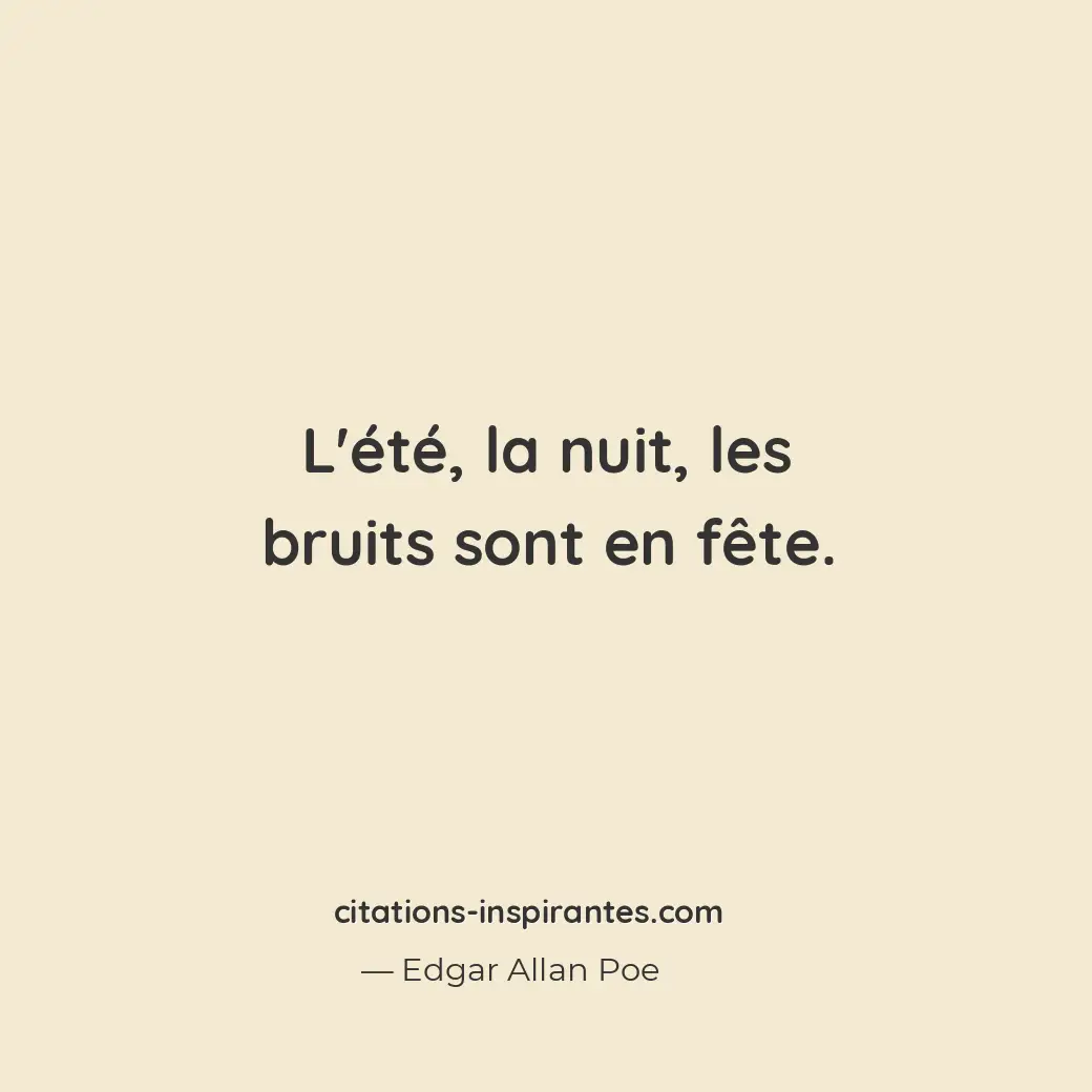 Citation de Edgar Allan Poe