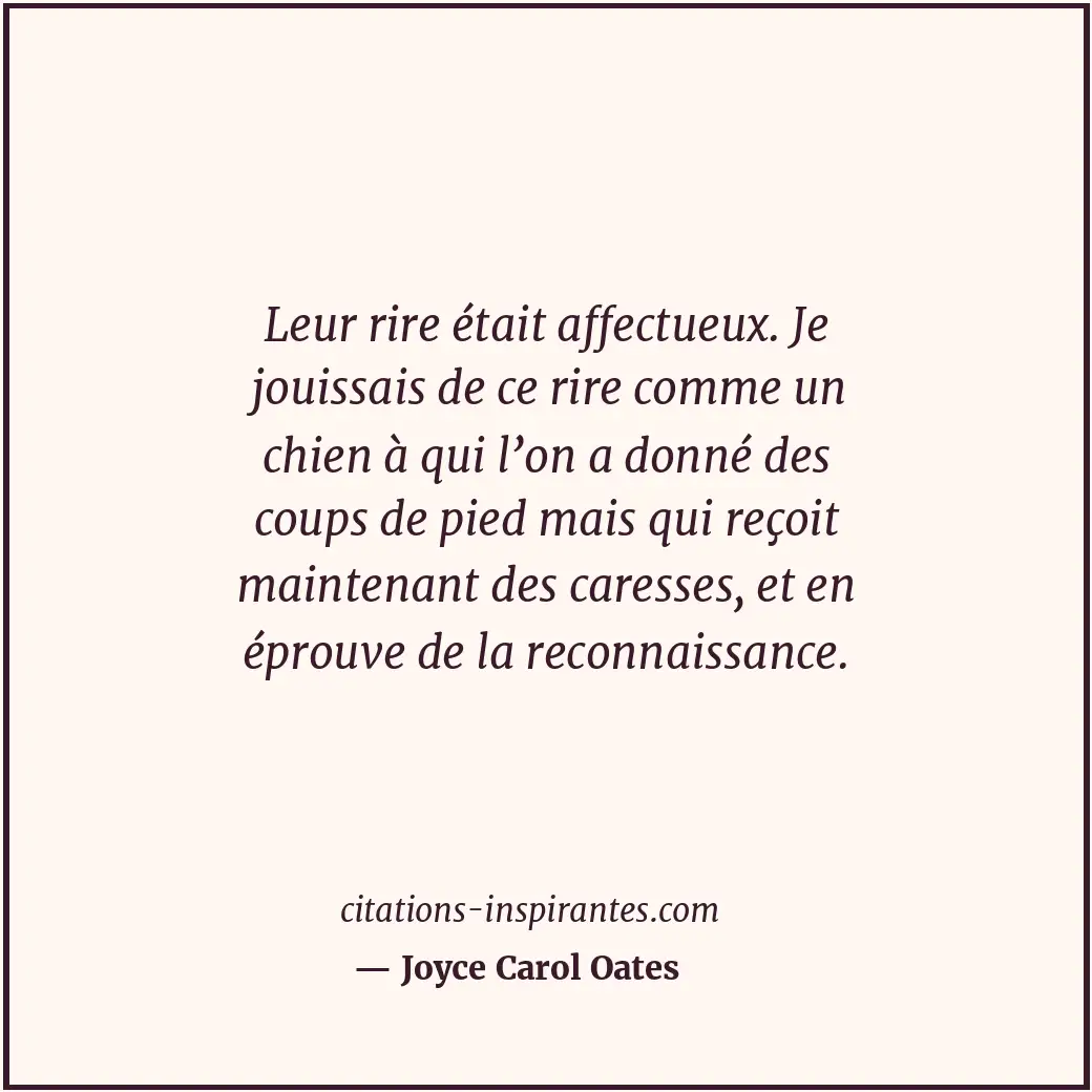 Citation de Joyce Carol Oates