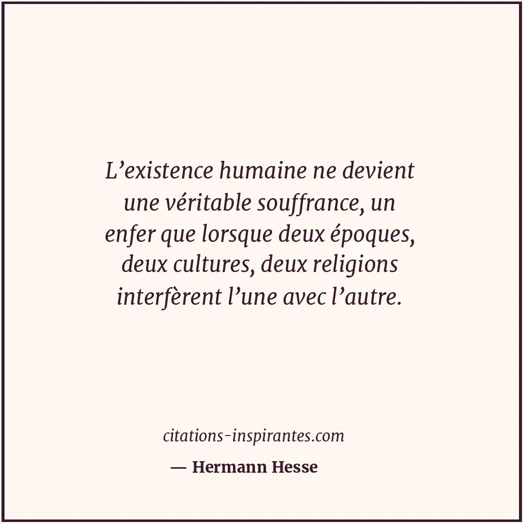 Citation de Hermann Hesse