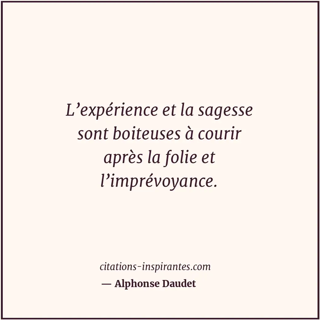 Citation de Alphonse Daudet