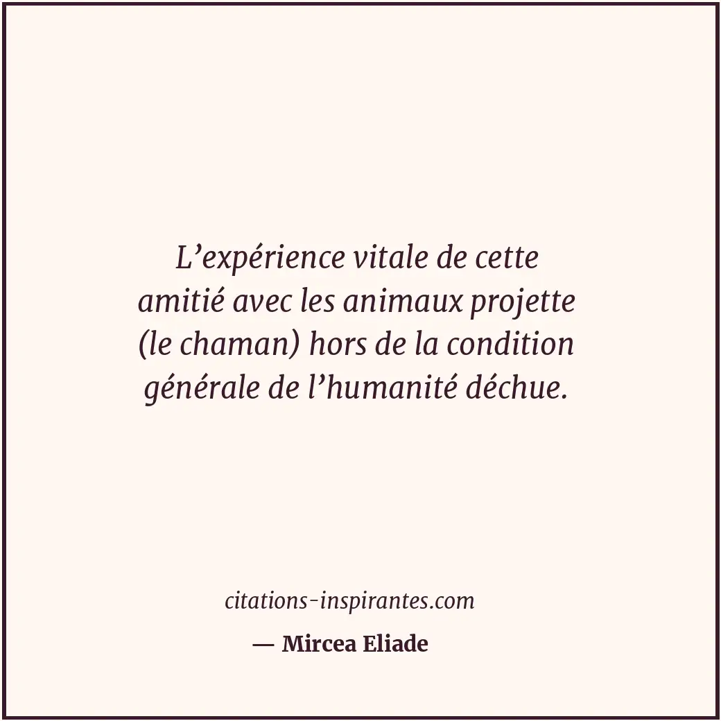 Citation de Mircea Eliade