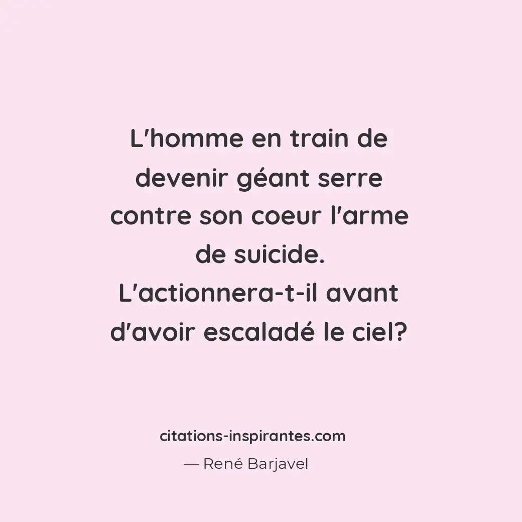 Citation de René Barjavel