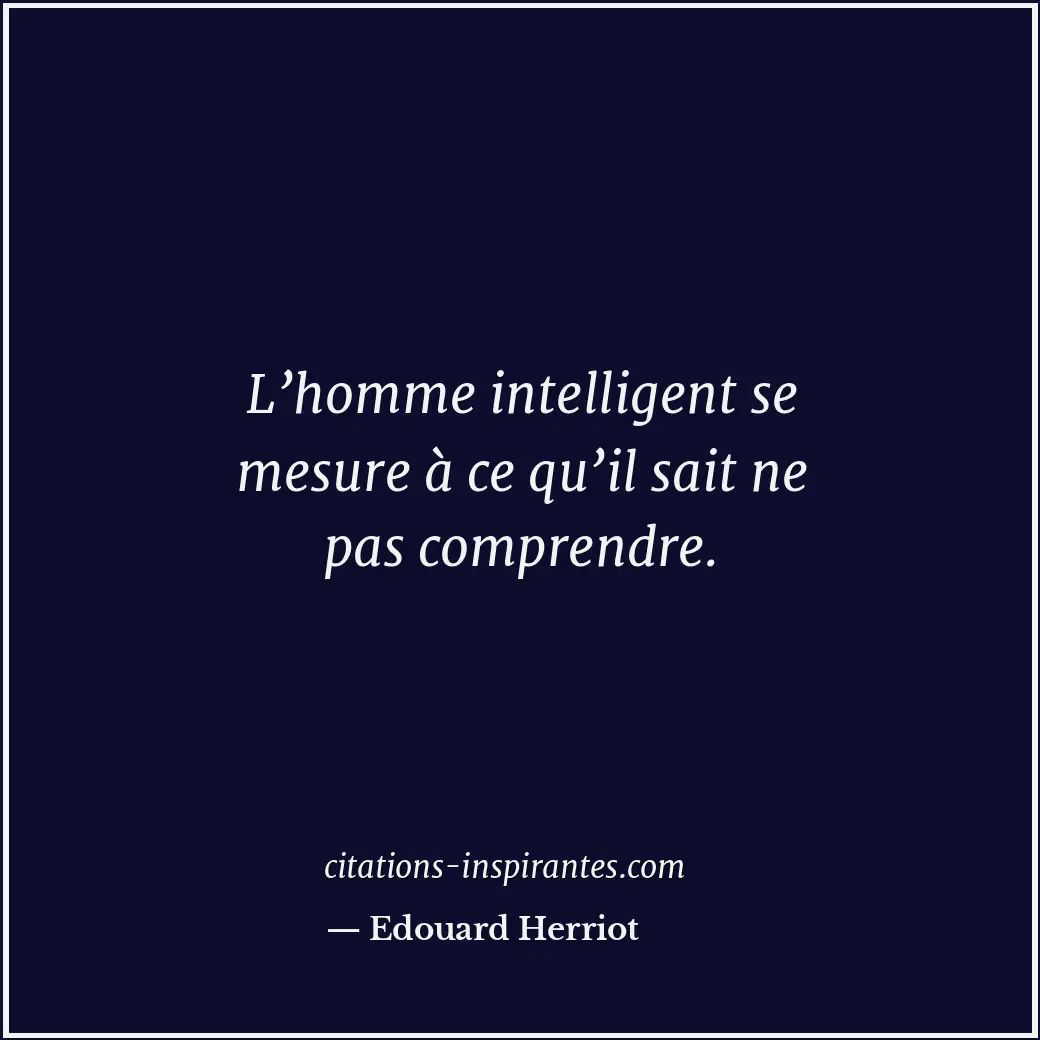 Citation de Edouard Herriot