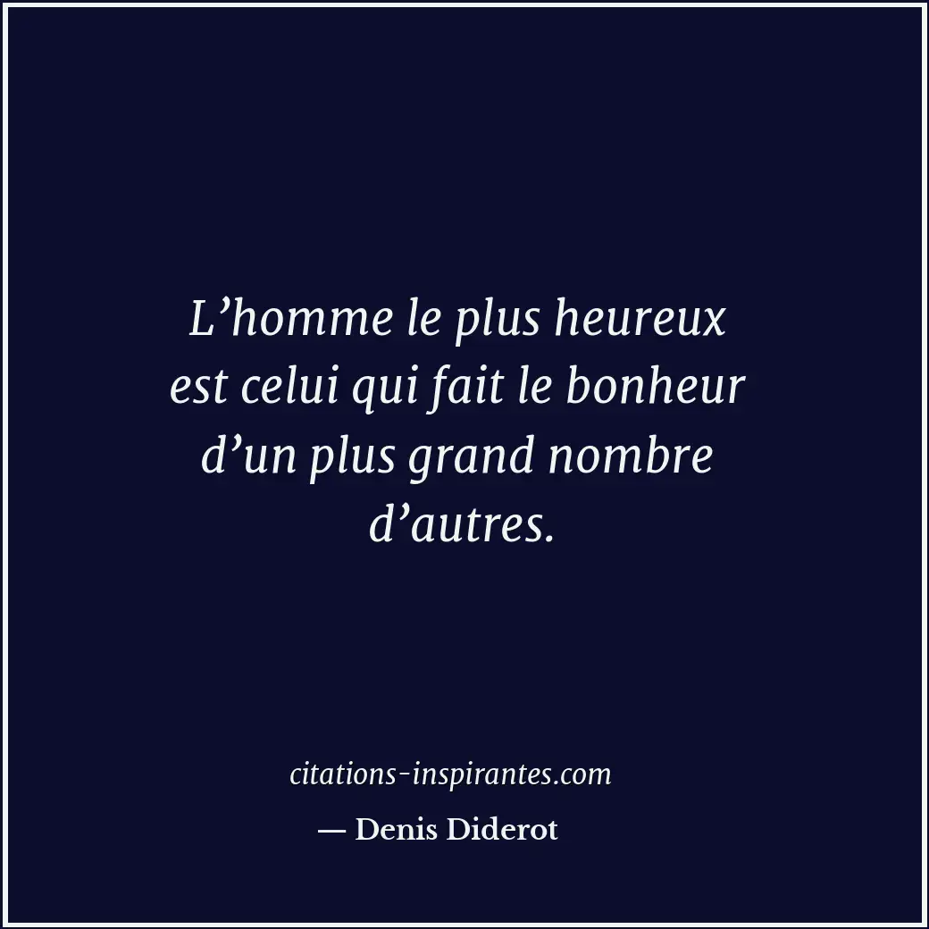 Citation de Denis Diderot