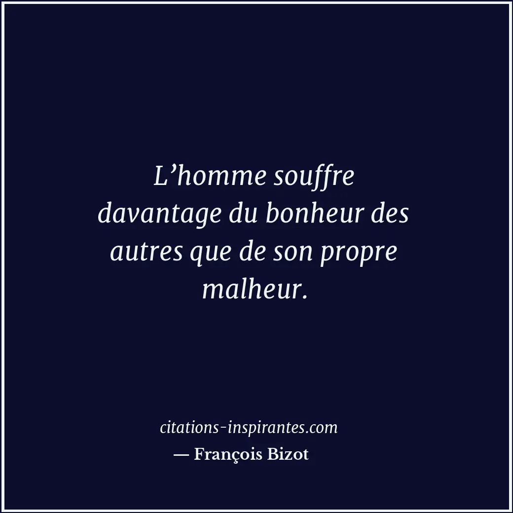 Citation de François Bizot