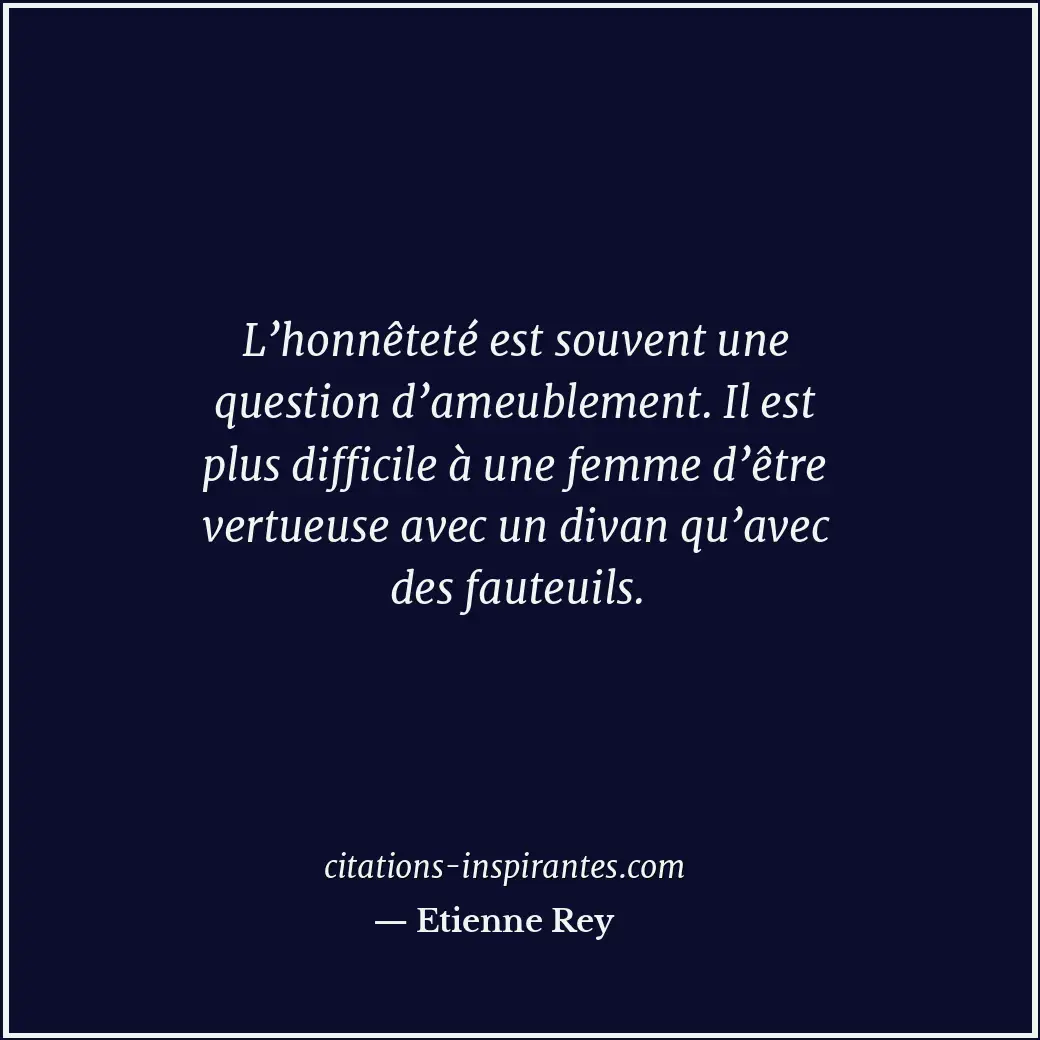 Citation de Etienne Rey