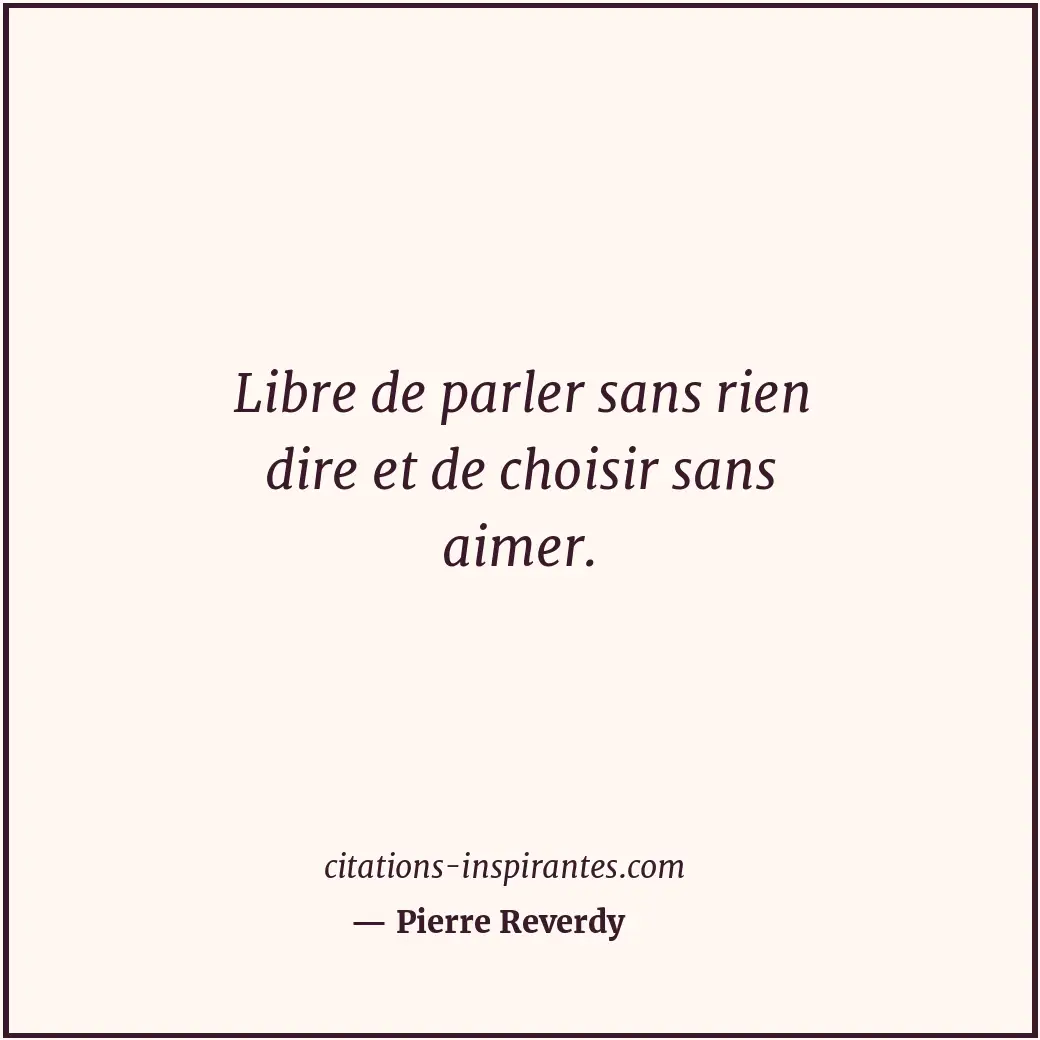 Citation de Pierre Reverdy