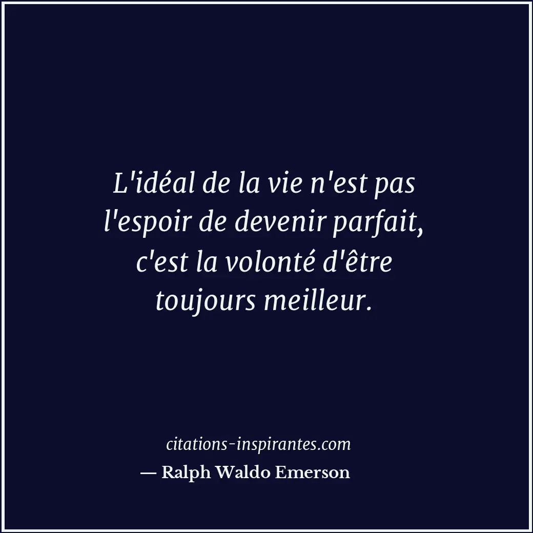 Citation de Ralph Waldo Emerson