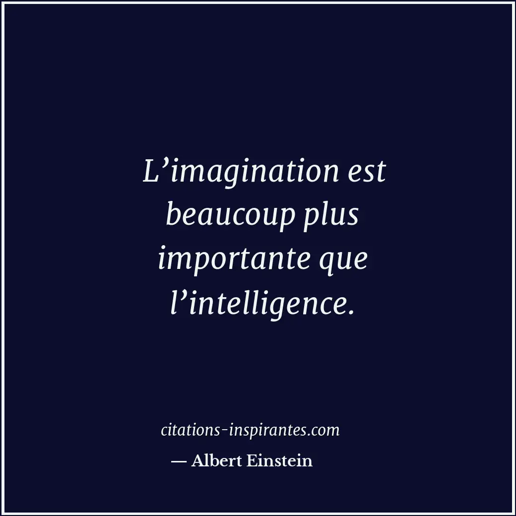 Citation de Albert Einstein