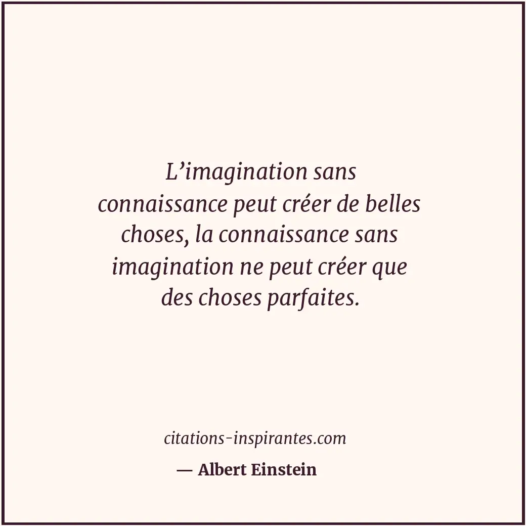 Citation de Albert Einstein
