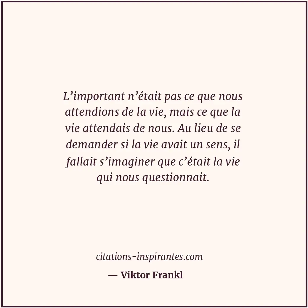 Citation de Viktor Frankl