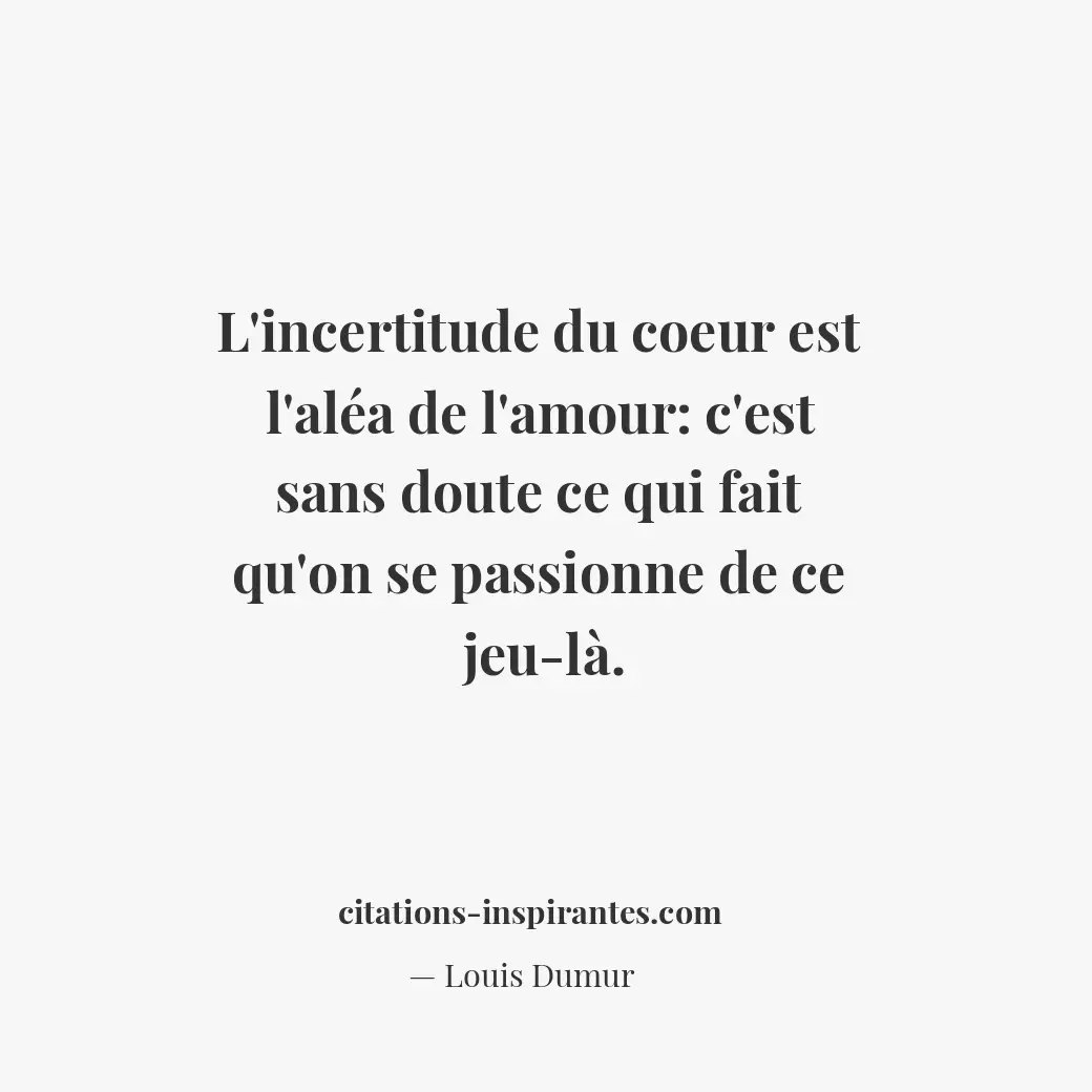 Citation de Louis Dumur