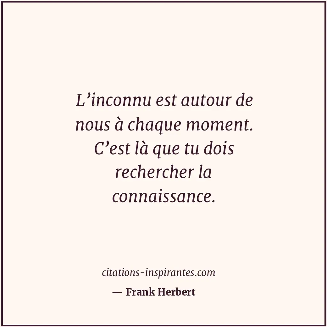 Citation de Frank Herbert
