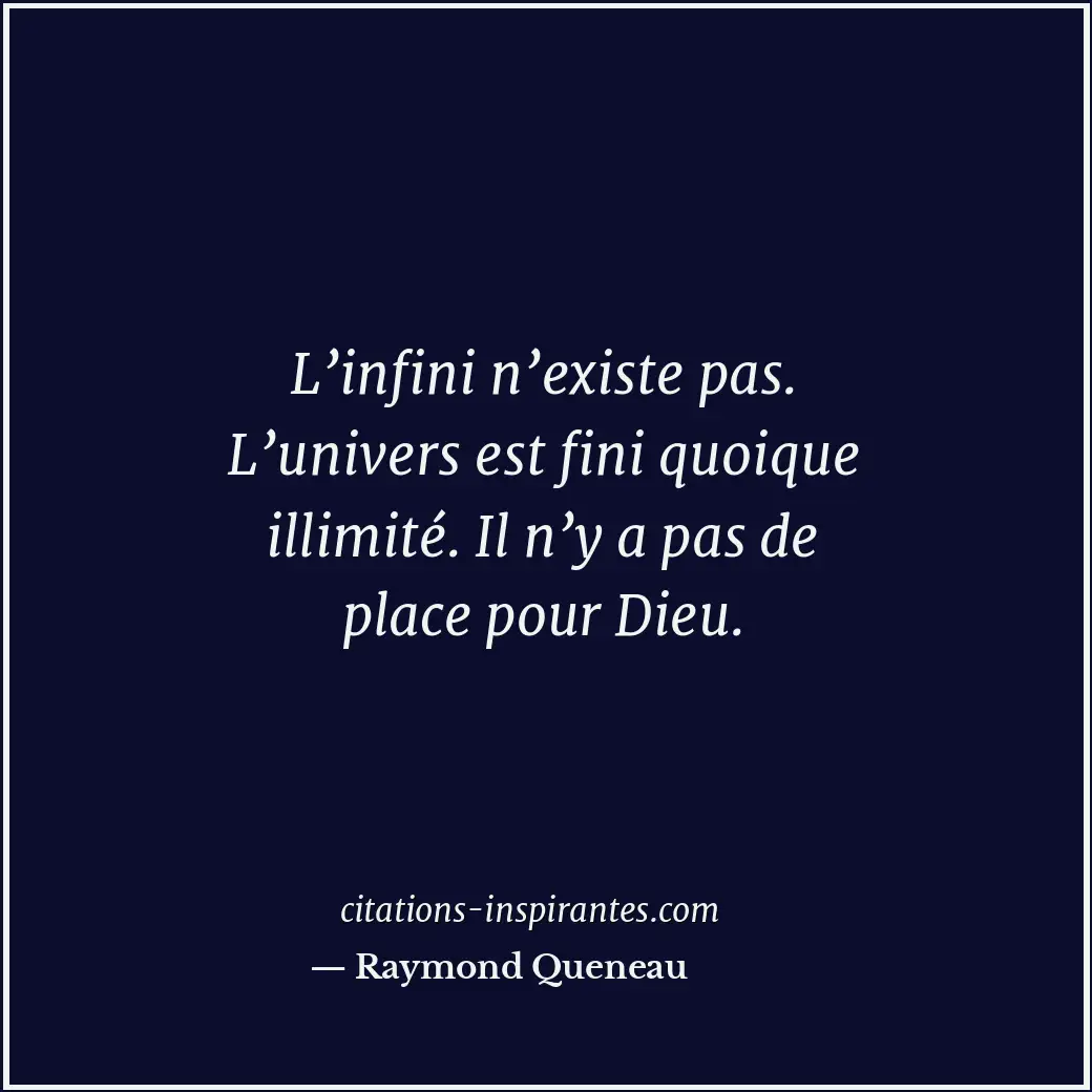 Citation de Raymond Queneau