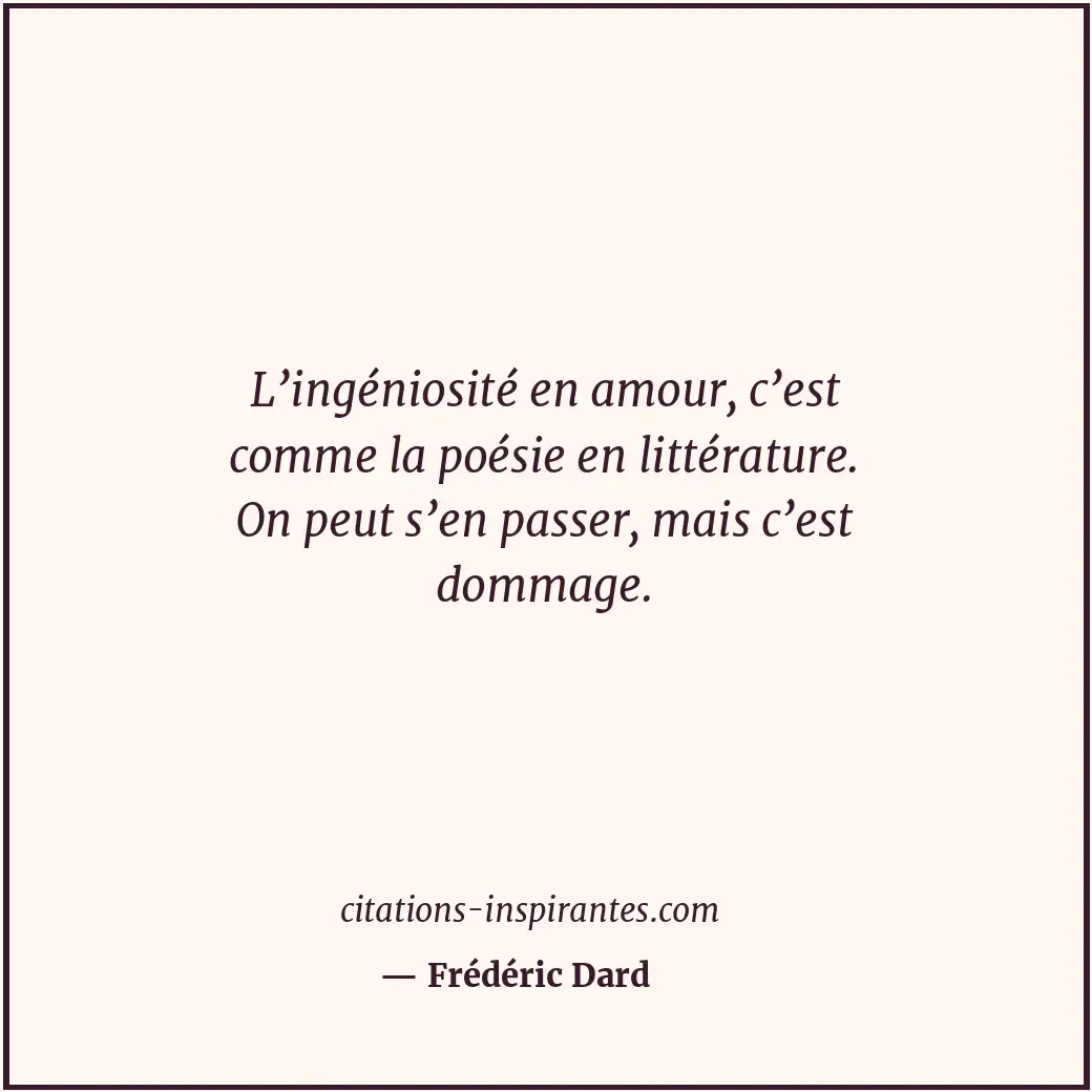 Citation de Frédéric Dard