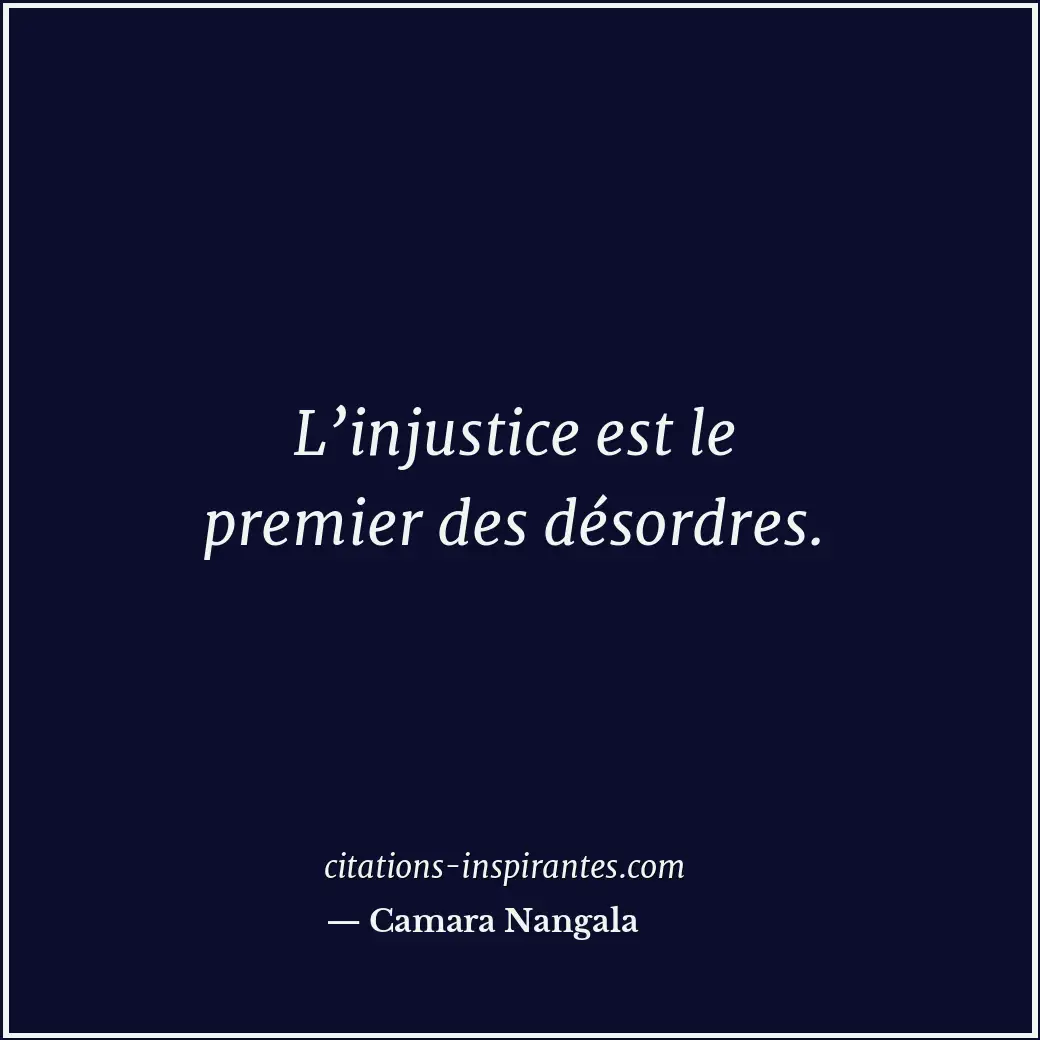 Citation de Camara Nangala