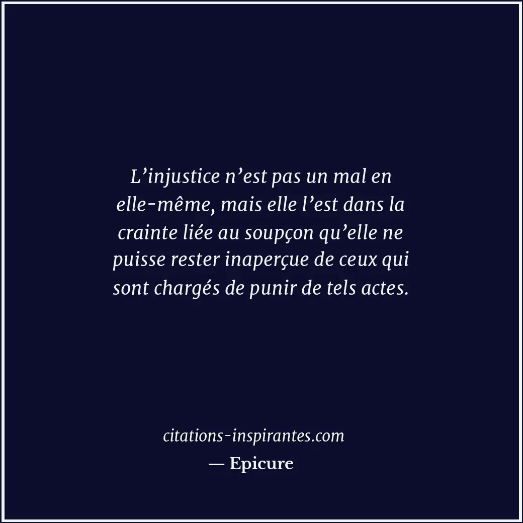 Citation de Epicure