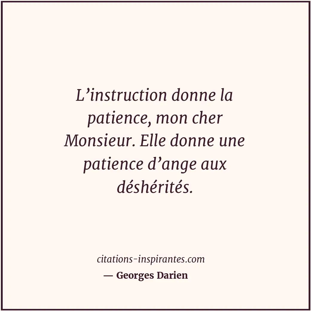Citation de Georges Darien