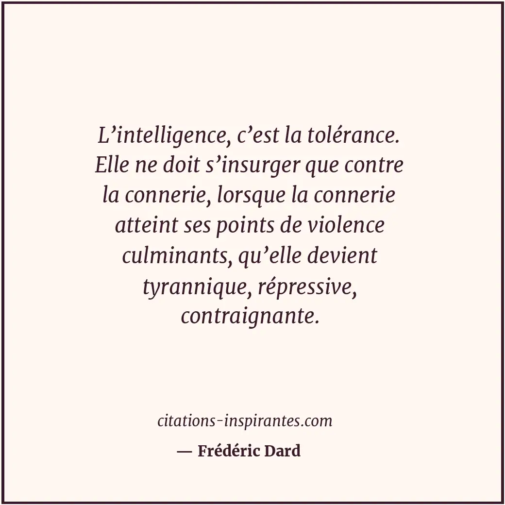 Citation de Frédéric Dard
