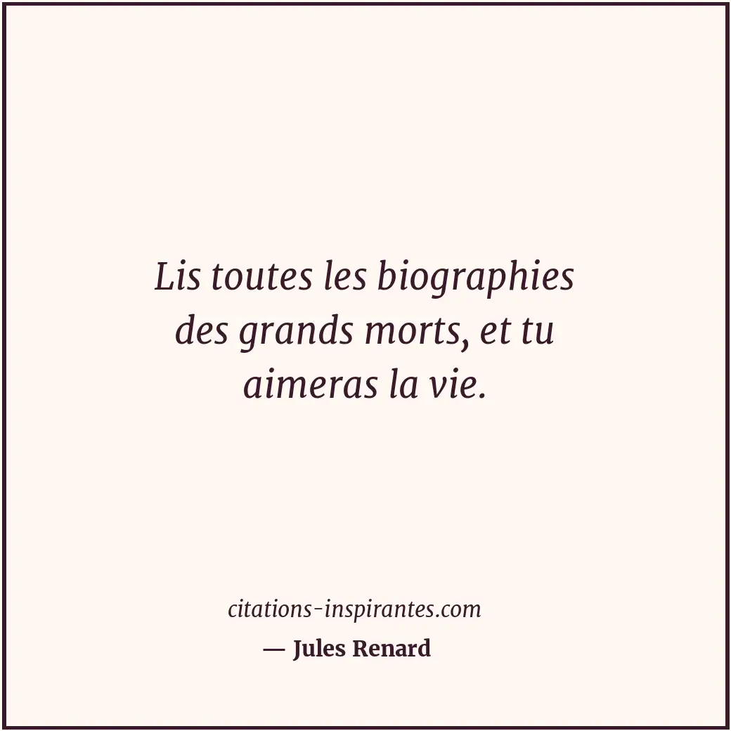 Citation de Jules Renard