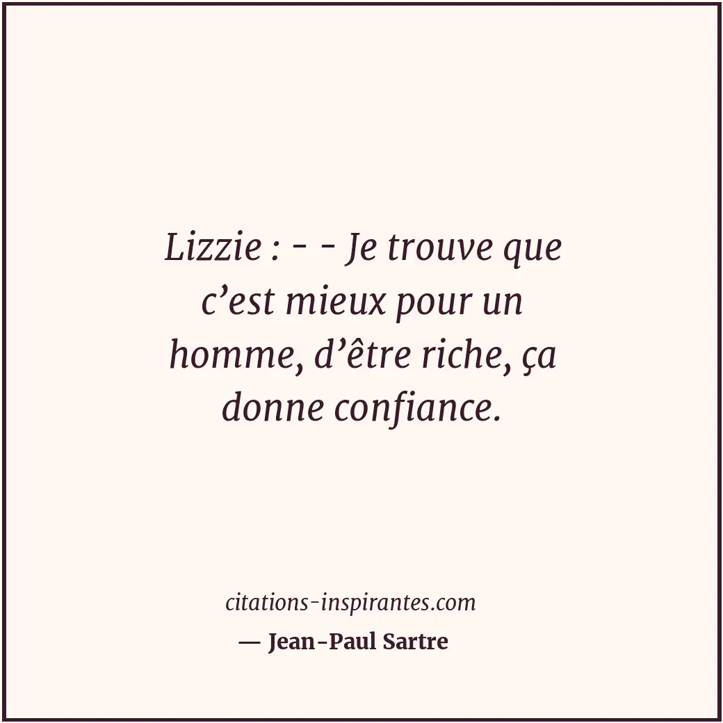 Citation de Jean-Paul Sartre