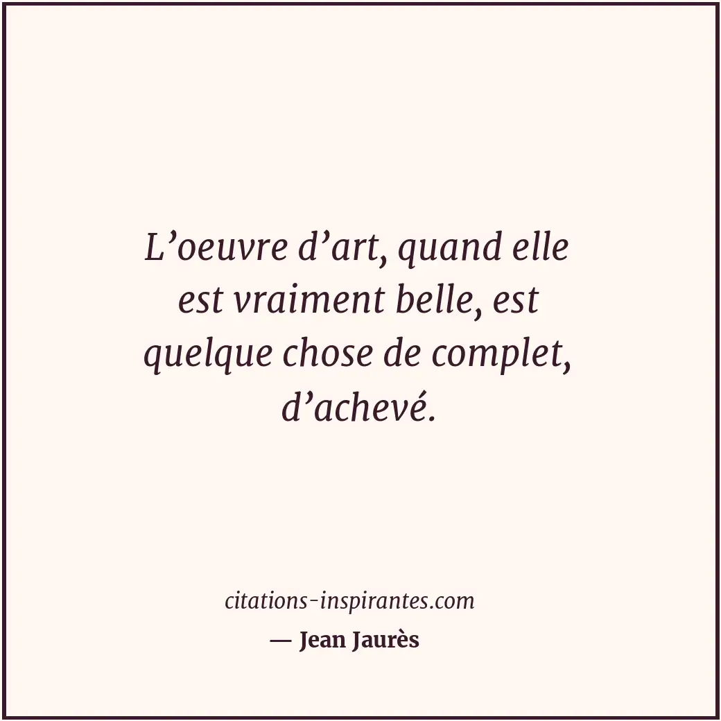 Citation de Jean Jaurès
