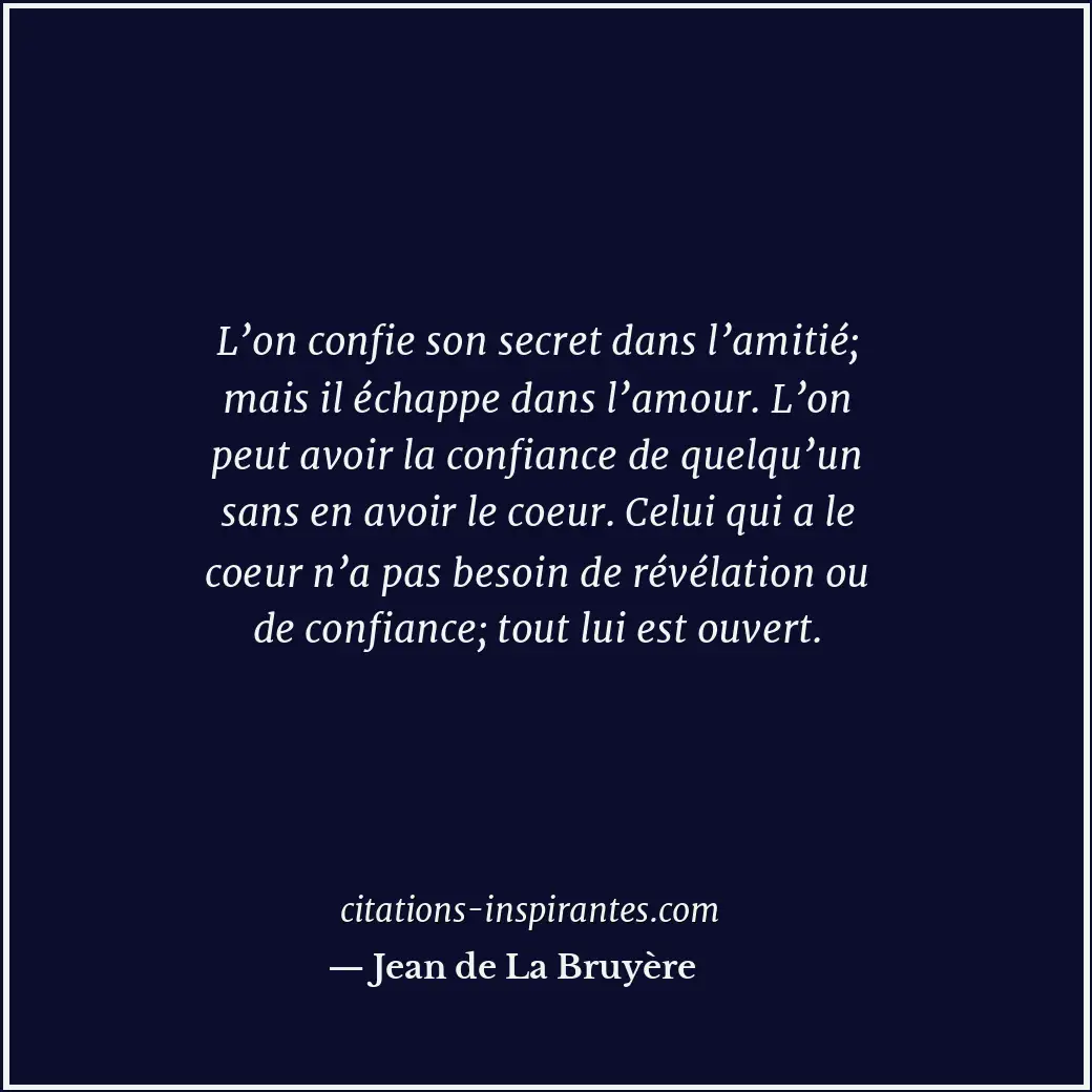 Citation de Jean de La Bruyère