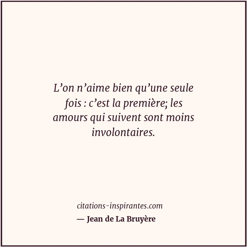 Citation de Jean de La Bruyère