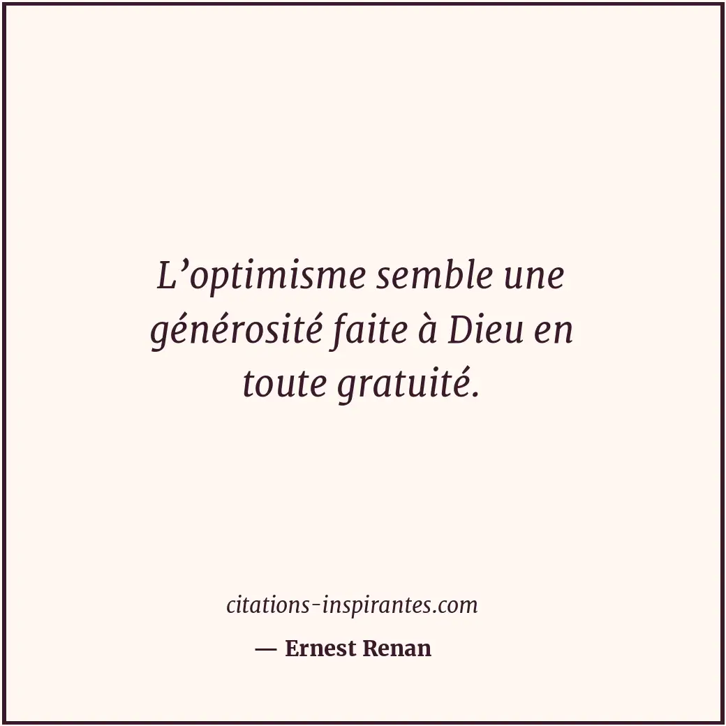 Citation de Ernest Renan