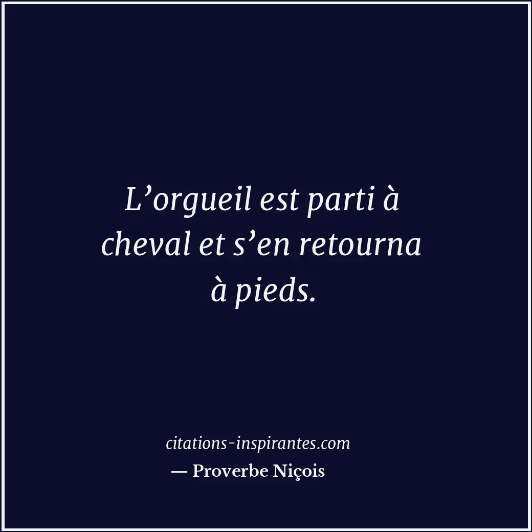 Citation de Proverbe Niçois