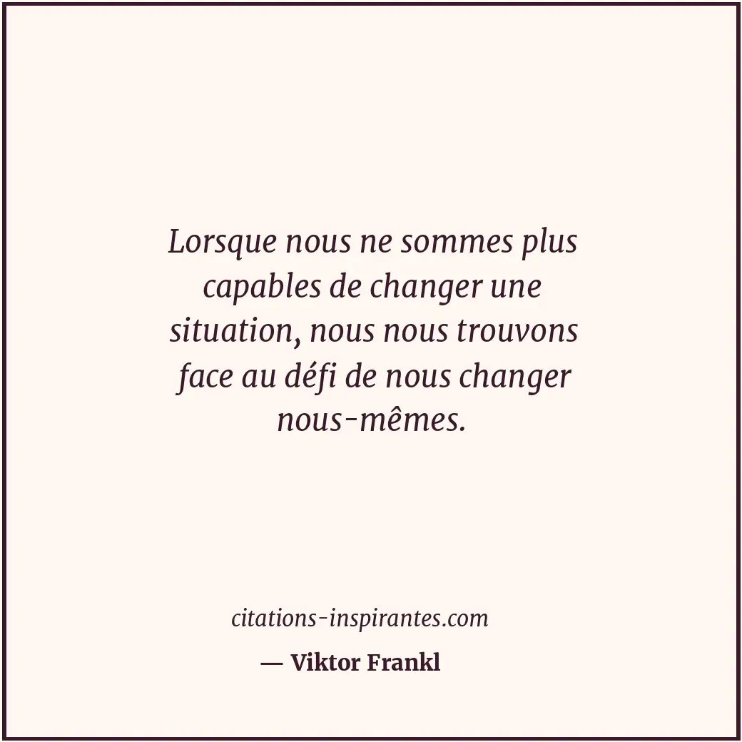 Citation de Viktor Frankl