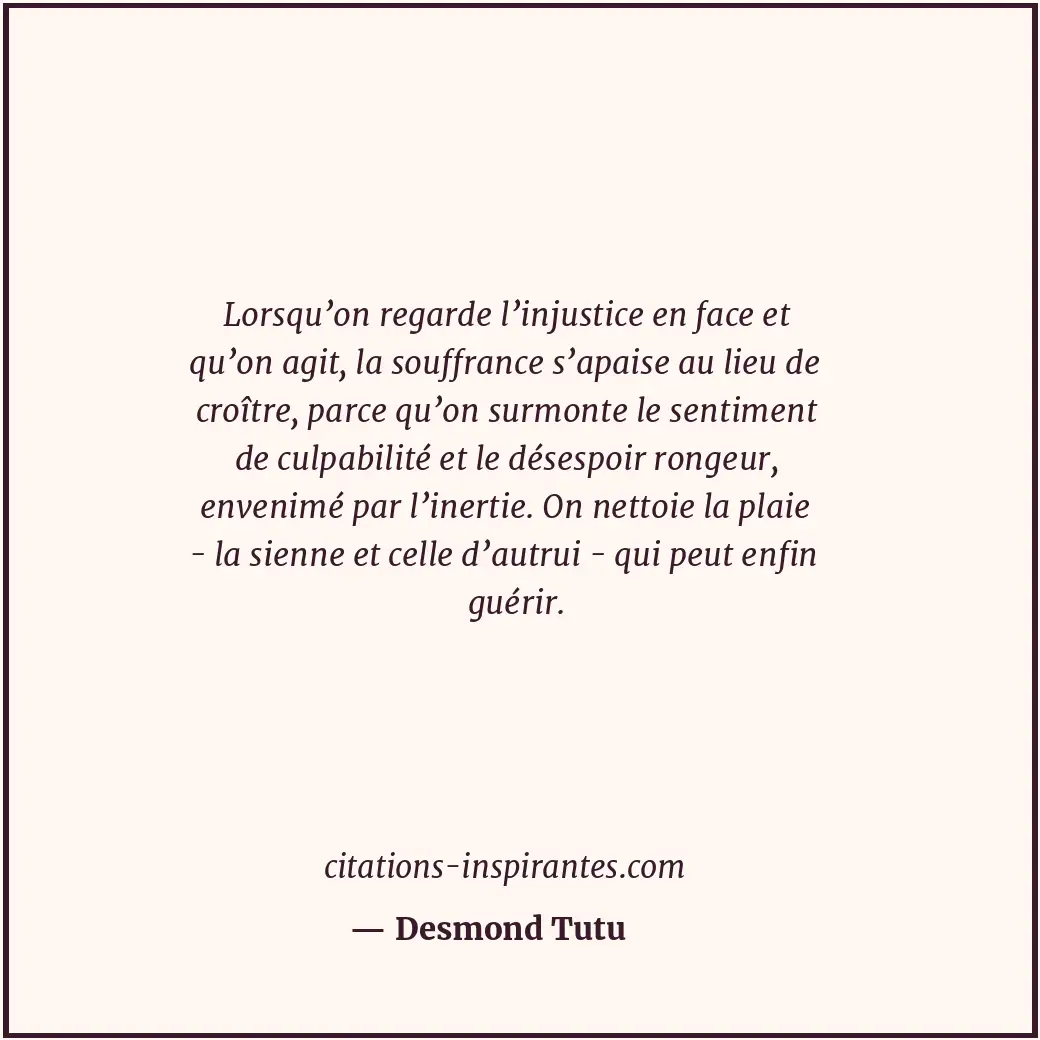 Citation de Desmond Tutu